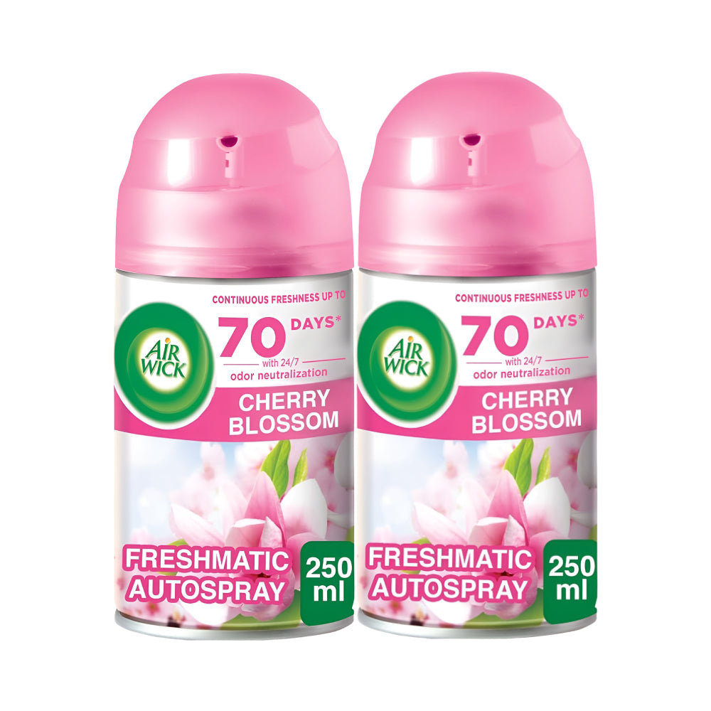 Air-Wick Air Freshener Cherry Blossom Scent 2 × 250ml