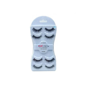 Red cherry eyelashes set #dw02 4 pairs