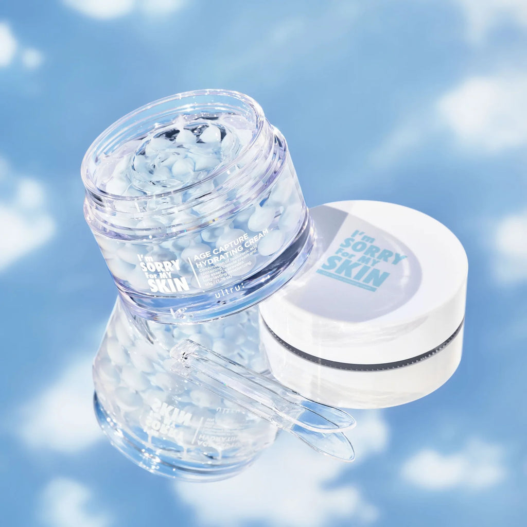 I'm Sorry For My Skin Age Capture Hydrating Cream – Hyaluronic Acid Moisturizer 50g