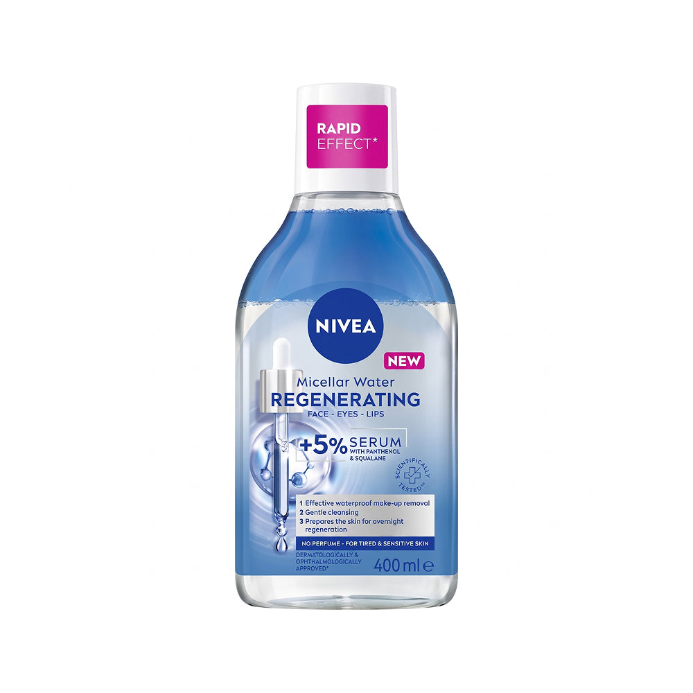 Nivea Micellar Makeup Remover 400ml Restoring +5% Serum Cleanser