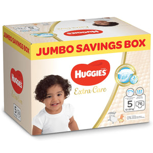 Huggies Extra Care Size 5 12 22 kg Jumbo Box 76 Diapers