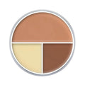 Kryolan Ultra Foundation Trio 40g الاحترافي بـ 3 درجات قابلة للمزج. مثالي للكونتور والهايلايت ومطابقة لون البشرة. موثوق من قِبل فناني المكياج حول العالم.