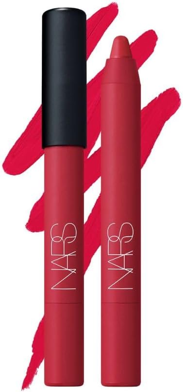 nars powermatte high intensity lip pencil   .08 oz / 2.4 g (midnight rider (bright classic red)