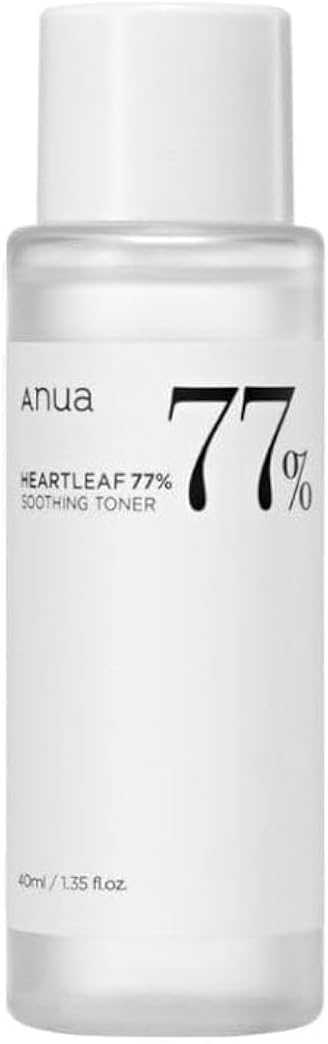 Anua face toner 40ml heartleaf 77% to reduce redness and irritation for sensitive skin
