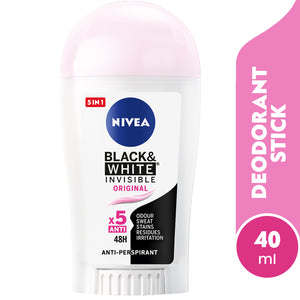 Nivea Deo Stick Invisible Black and White 40 ml