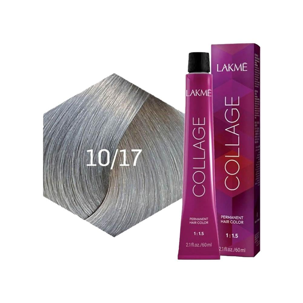 Lakme collage clear hair dye platinum ashy blonde 10/17