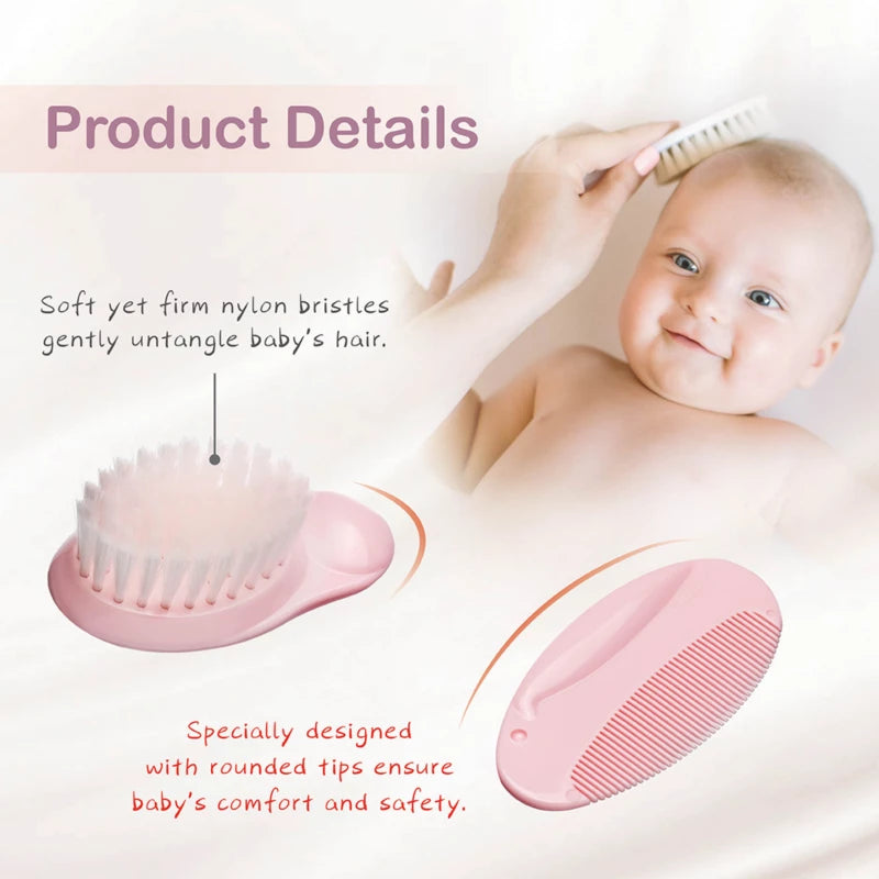 Farlin Baby Care Set BF-150A Brush And Comb for Age +0