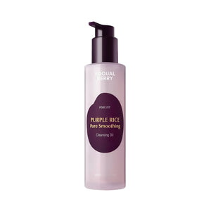 EQQUALBERRY Face Cleansing Oil 200ml Purple Rice Pore Smoothing