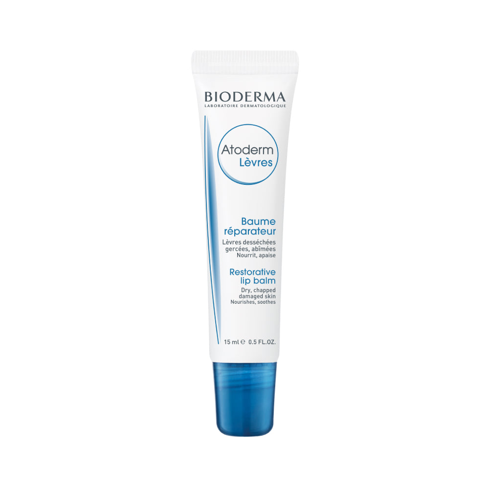 Bioderma Lip Balm 15ml Atoderm Very Dry Fragrance Free Levers