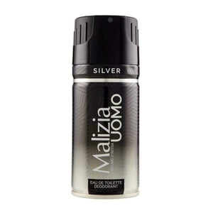 Malizia Deodorant Spray 150ml Uomo Silver v2