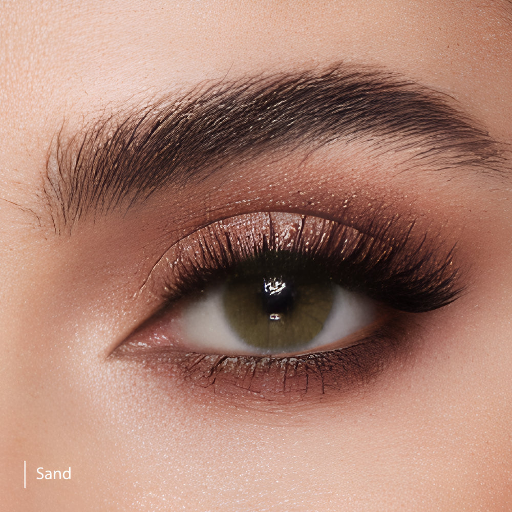X Lens Monthly  Colored Lens Sand