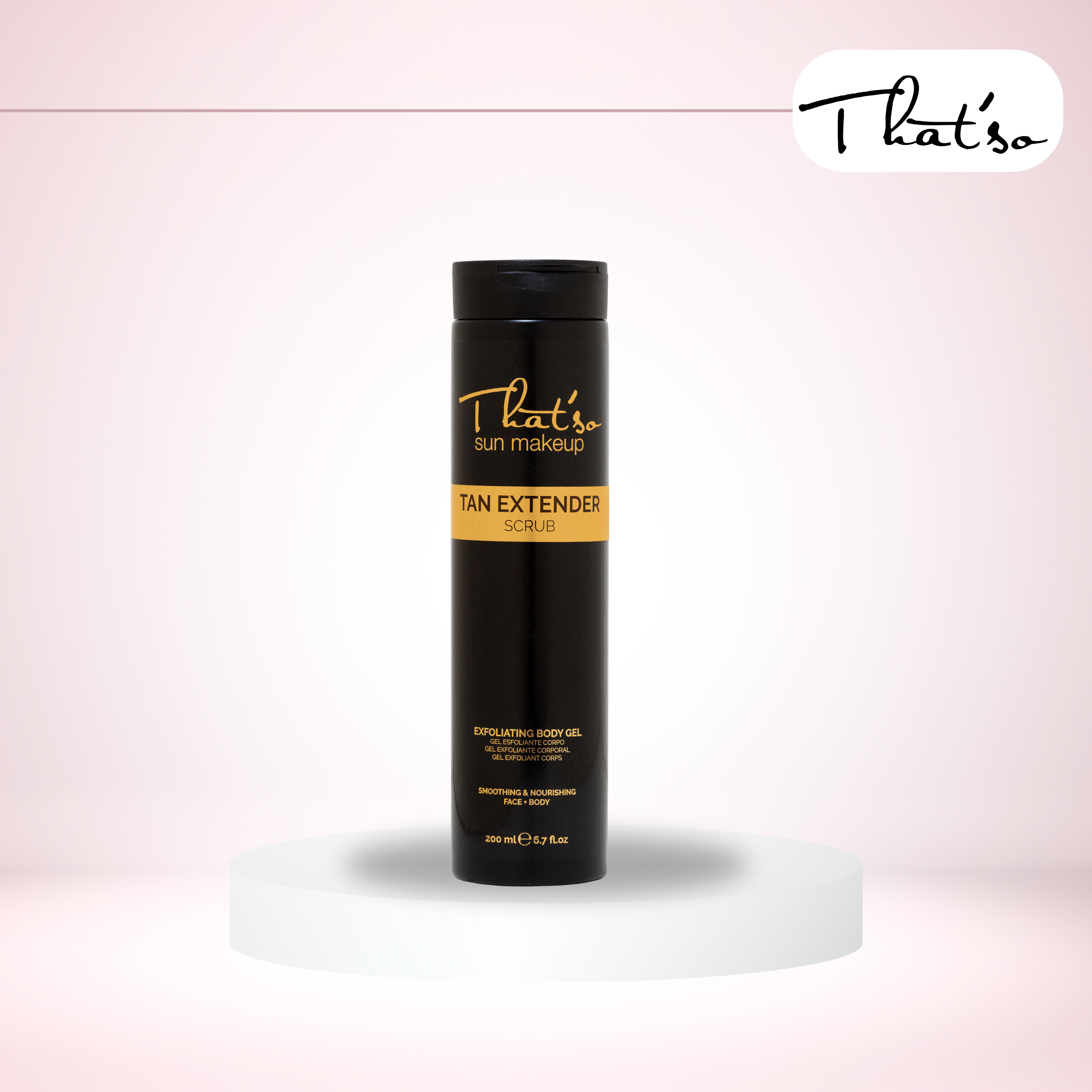That's So Tan Extender Scrub – Exfoliating & Moisturizing Body Scrub 200ml