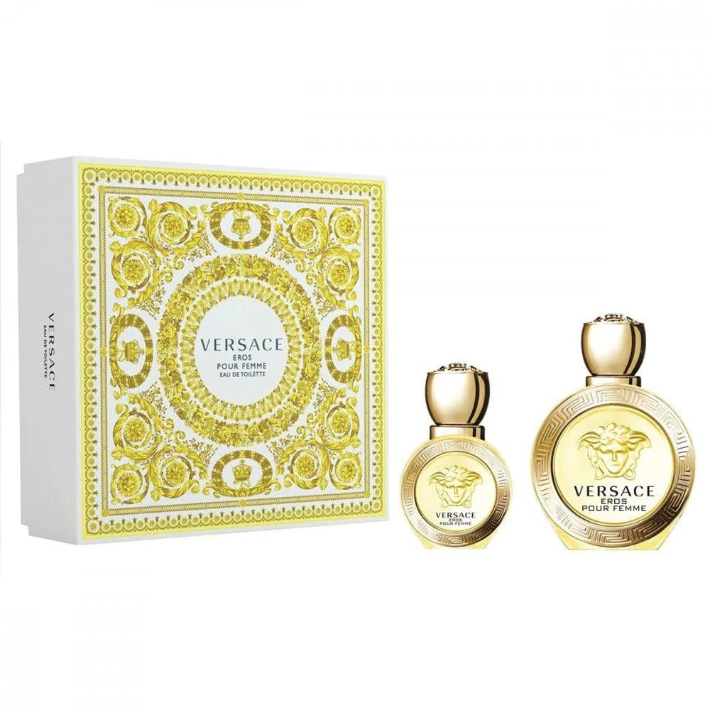 Versace Eros Gift Set Pour Femme 2Pcse Eau de Toiltte 100ml + 30ml
