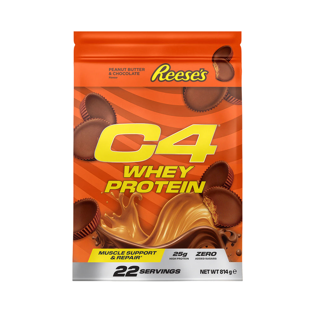 C4 Whey Protein – Reese's Peanut Butter Cup- 22 Servings 814g