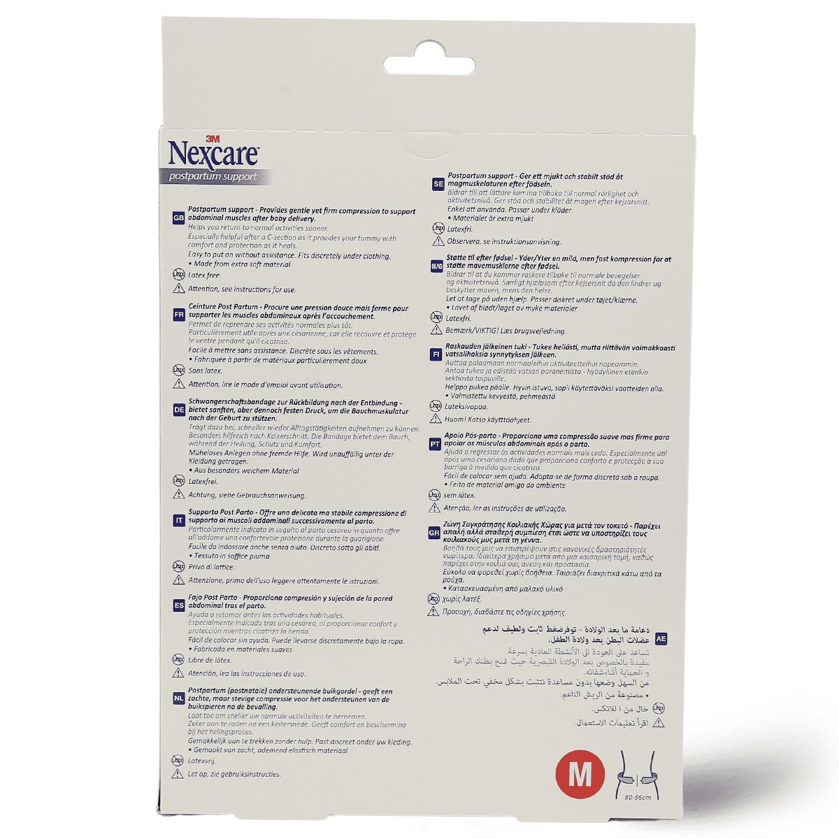 3M NEXCARE POSTPARTUM SUPPORT SIZE M