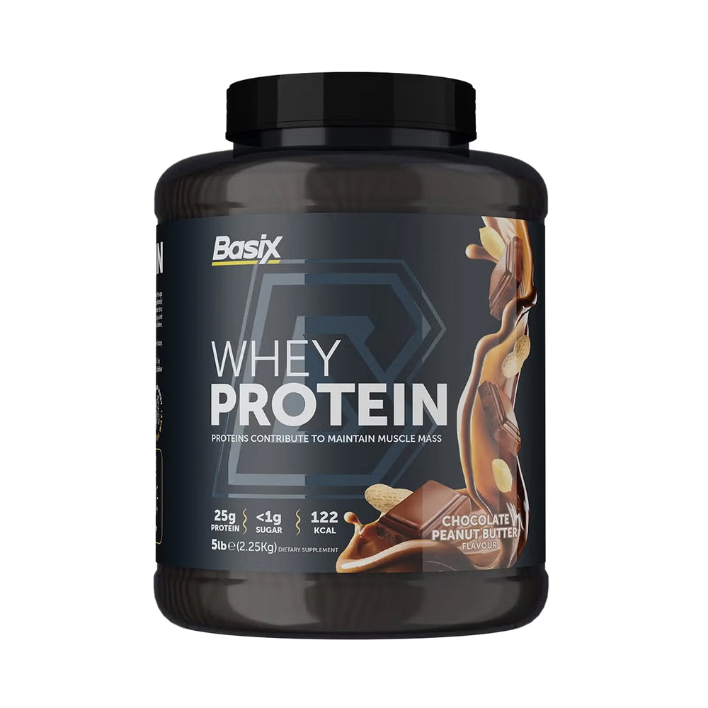 Basix Muscle Whey Protein Chocolate Peanut Butter 5lb