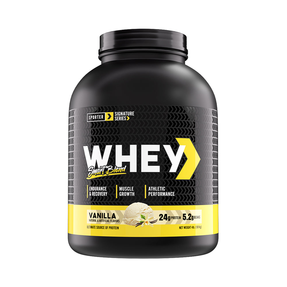 Sporter Signature Series - Whey Smart Blend - فانيليا - 4 lbs