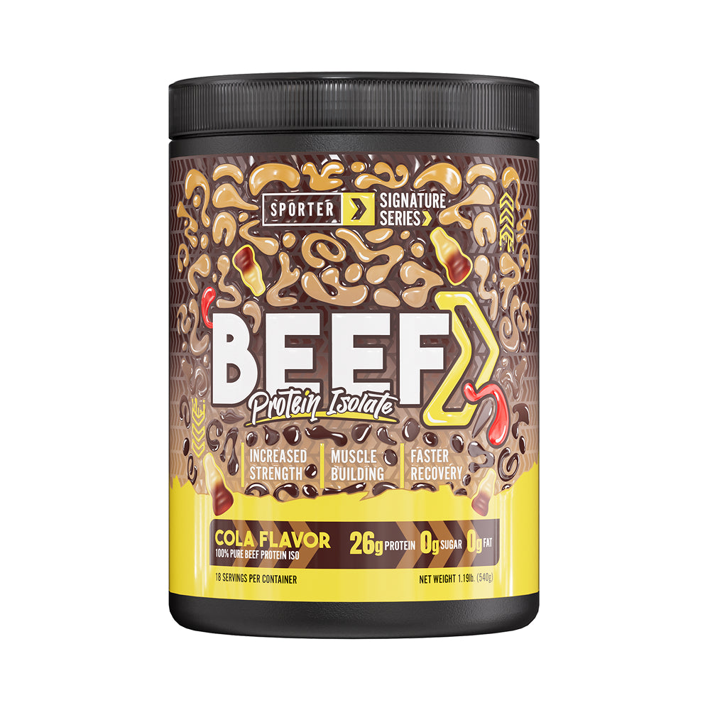 Sporter - Beef Protein Isolate - Cola - 540 Grams