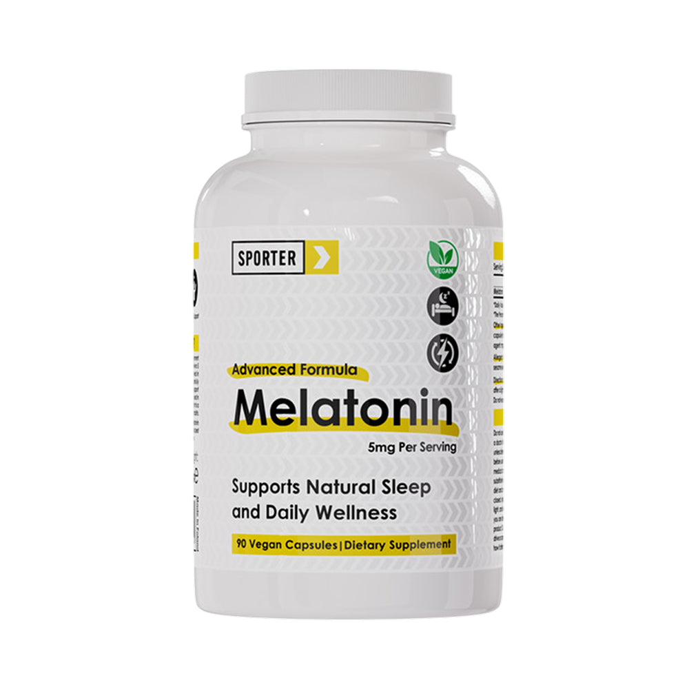 Sporter Melatonin Advanced Formula, 5 mg, 90 Vegan Capsules