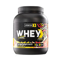 Sporter Whey Protein Powder, Creamy White Razz Flavor, 900 g