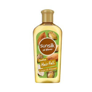 Sunsilk hair oil 250ml anti fall with castor and almond