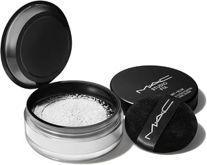 mac studio fix pro set + blur weightless loose powder   translucent, 6.5 g