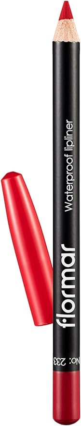 Flormar Waterproof Lipliner 233 Dramatic Red