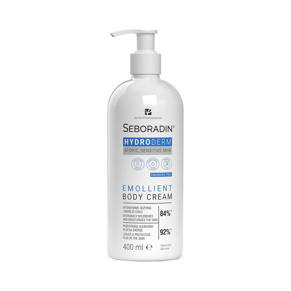 Inter Fragrances Seboradin Hydroderm Atopic Emollient Cream 400ml