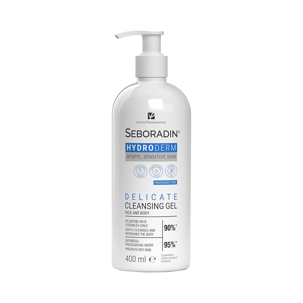 Inter Fragrances Seboradin Hydroderm Atopic Cleansing Gel 400ml