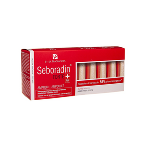 أمبولات Inter Fragrances Seboradin Forte لعلاج تساقط الشعر المزمن 14 × 5.5 مل