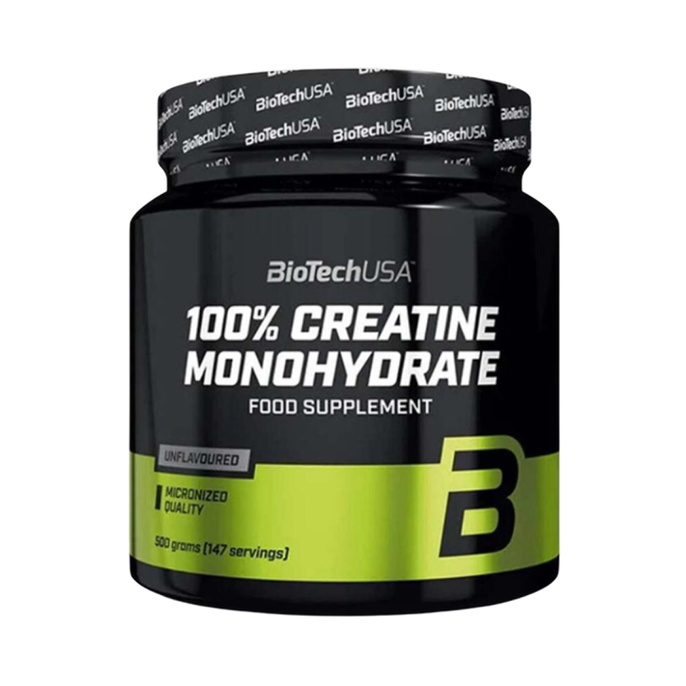 Biotech USA - 100% Creatine Monohydrate 500g كرياتين أحادي الهيدرات