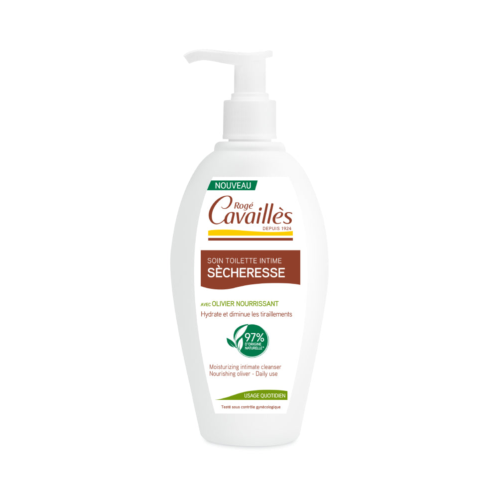 Cavailles Wash For Intimate Areas 250ml Moisturizing Cleanser