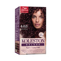 Koleston Hair Color Kit Deluxe 0% Ammonia 4/63 Dark Pink Brown
