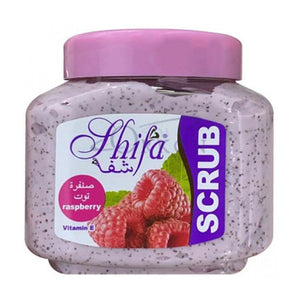 Shifa Scrub 300ml Raspberry v2