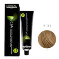 Loreal professionnel ammonia free hair color 60ml inoa 7.31