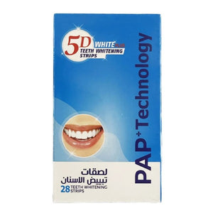 5D Teeth Whitening Strips Plus White 28Strips PAP Technology