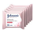 Johnson's make up remover wipes 25wipes micellar for normal skin 3+3 free 