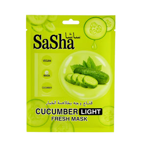 Sasha Face Mask With Cucumber Extract