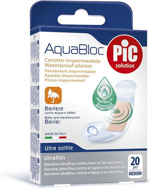 Aqua Bloc with CHG   Plaster   10 cm x 10 cm  5 pcs