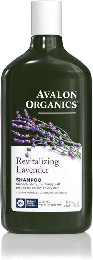 Avalon Organics Rosemary Hair Shampoo – Sulfate-Free & Organic Lavender 325ml