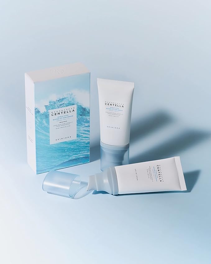 واقي شمس SKIN1004 أمبول 50 مل مدغشقر سنتيلا هيالو-سيكا واتر فيت SPF50+