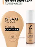 Flormar Perfect Coverage Foundation 121 Goldn Ntrl Np