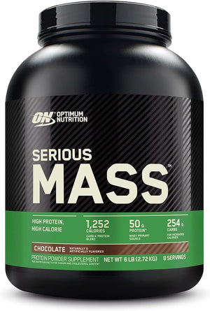 Optimum Nutrition Serious Mass - Chocolate 6 LB