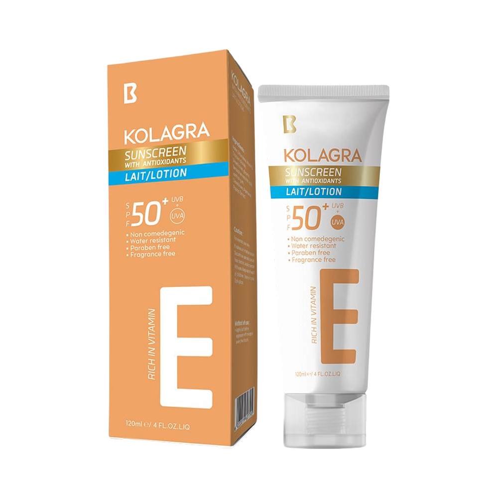Kolagra Sunscreen Lotion SPF 50+ - 120ml
