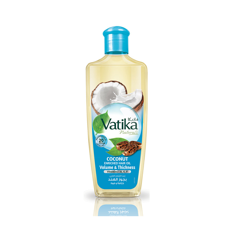 Vatika hair oil with coconut for thickness & strength 300ml