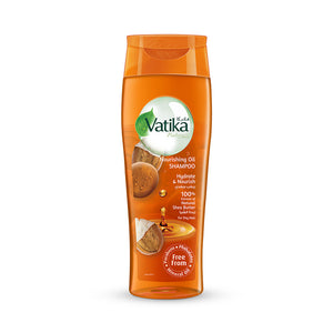 Vatika nourishing oil shampoo with shea butter for dry hair 425ml