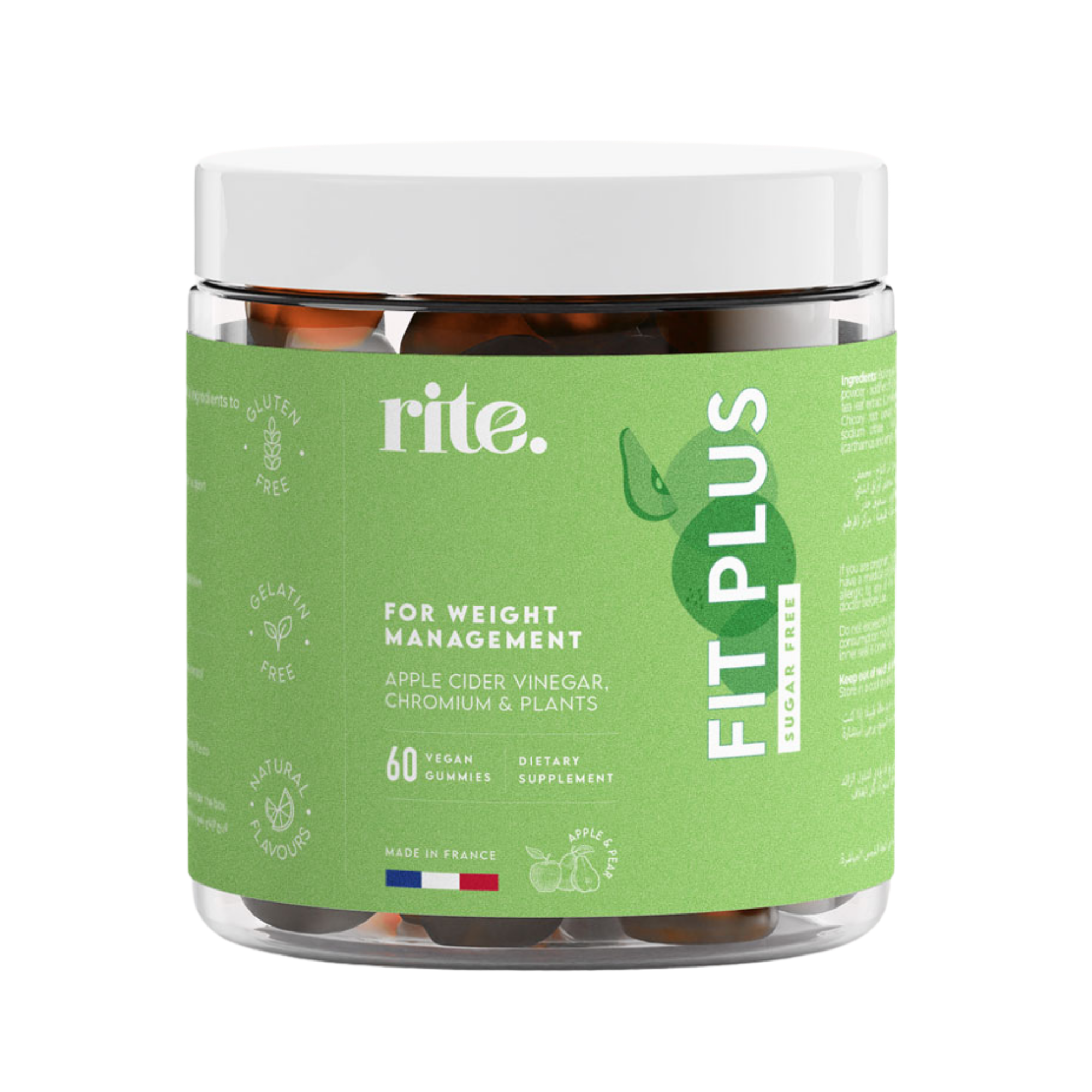 Rite Fit Plus Weight Management Gummies 60 Count 150g