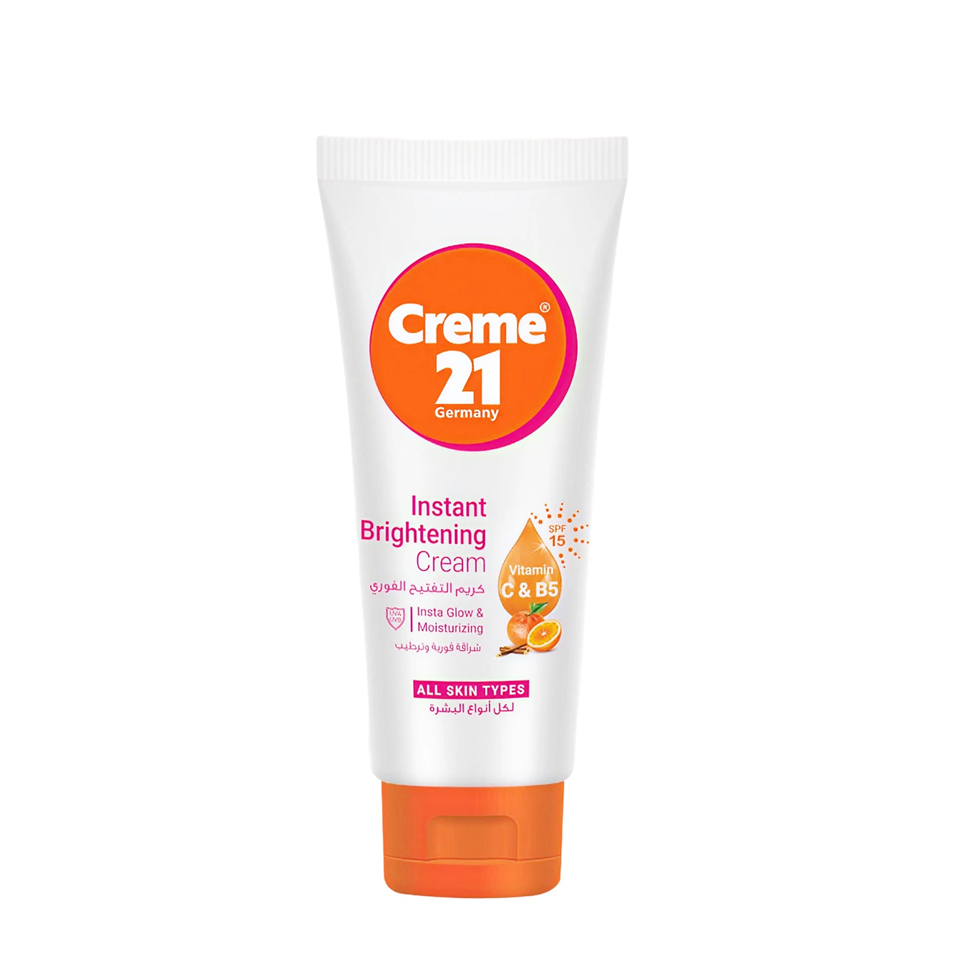 Creme 21 Cream Instant Brightening For All Skin Types 100ml