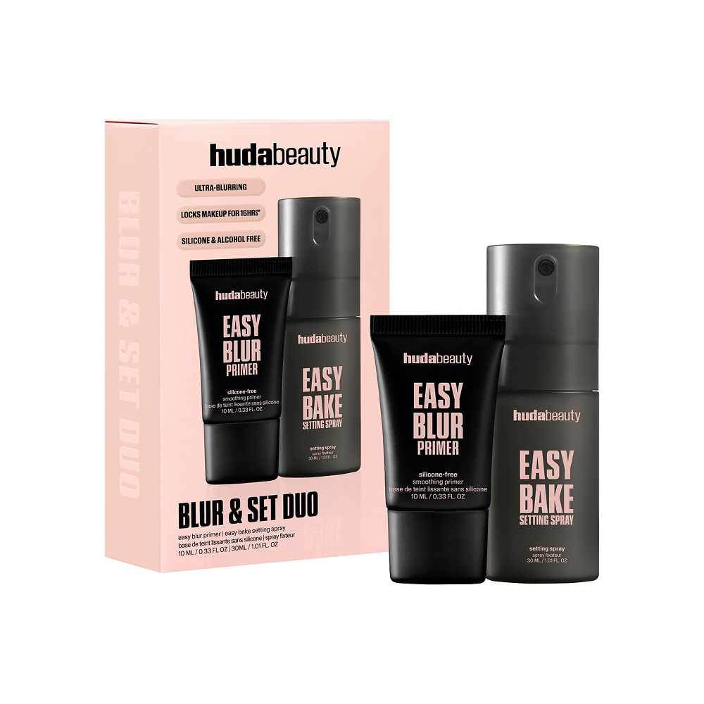 Huda Beauty Mini Primer & Setting Spray Duo (2-Piece Set)