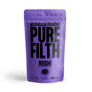 Pure Filth Reishi Mushroom Extract Powder - 100g Pouch